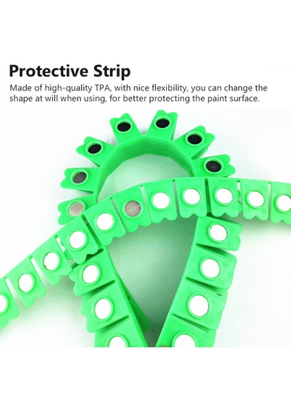 Araba Sac Sprey Boya Koruyucu Manyetik Şerit Taşlama Kenarları Koruyucu Koruyucu 550MM/21.7IN Araba Tamir Bakımı Için (Yurt Dışından) indirimleri