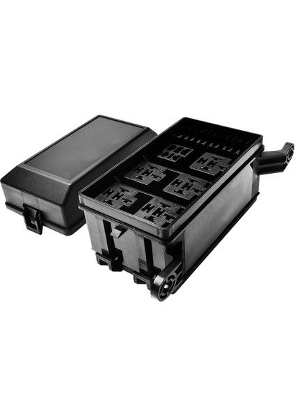 12 Yuvalı Röle Kutusu 6 Röle 6 Atc/ato Standart Sigortalar Tutucu Blok, 41 Adet Metalik Pimli Evrensel Otomotiv ve Denizcilik Kullanımı Için (Yurt Dışından) fırsatları