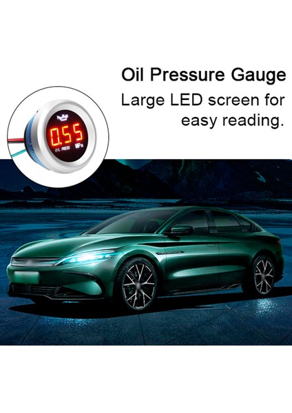 Dijital Yağ Basınç Göstergesi Yanıp Sönen Alarm ile 0-1.00MPA Araba Motor Yağı Basınç Ölçer Basın Sensörleri 9-35 V Oto Motosiklet Için (Yurt Dışından) indirimleri