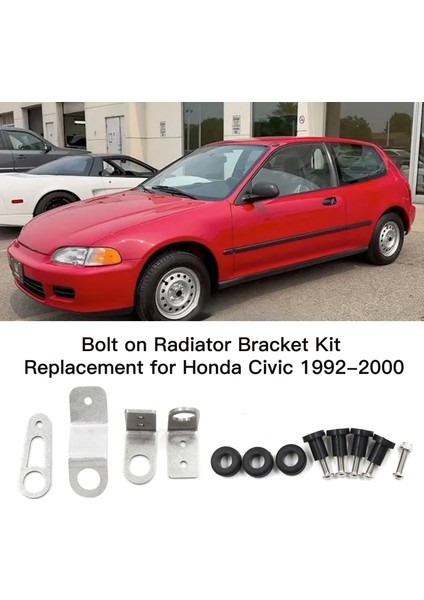 Honda Civic 1992-2000 Için Radyatör Braketi Kitinin Değiştirilmesi Üzerindeki Cıvata (Yurt Dışından) fiyatları