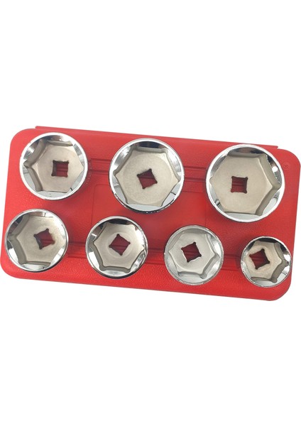 7 Adet 3/8 ''yağ Filtresi Kapağı Anahtarı Lokma Seti Araç Kiti, 24 27 29 30 32 36 38MM Mercedes Benz Vw Bmw Için Yedek (Yurt Dışından) fiyatları
