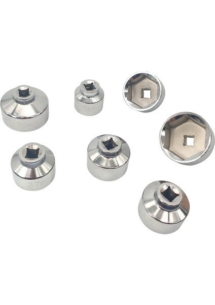 7 Adet 3/8 ''yağ Filtresi Kapağı Anahtarı Lokma Seti Araç Kiti, 24 27 29 30 32 36 38MM Mercedes Benz Vw Bmw Için Yedek (Yurt Dışından) modelleri