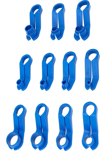 11 Pcs Ac/yakıt Hattı Bağlantısını Kesme Temizleme Aleti Seti Şanzıman Yağı Soğutucu Hattı Hızlı Bağlantı Kesme Kiti (Yurt Dışından) fırsatları