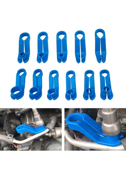 11 Pcs Ac/yakıt Hattı Bağlantısını Kesme Temizleme Aleti Seti Şanzıman Yağı Soğutucu Hattı Hızlı Bağlantı Kesme Kiti (Yurt Dışından) indirimleri