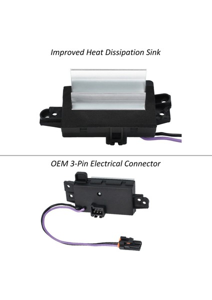 Fan Motoru Direnç Isıtma ve Klima Fan Motoru Direnç Modülü Chevrolet 4P1516, 4P1595, 52409643, 52413530, 52495874, 89018778, 89018964 Için Yedek (Yurt Dışından) fiyatları