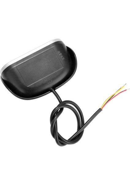 2 In 1 Evrensel 12.0V/24V LCD Sıvı Kristal Araba Dijital Yatay Gösterge Yağ Yakıt Voltaj Göstergeleri Metre Voltmetre (Yurt Dışından)