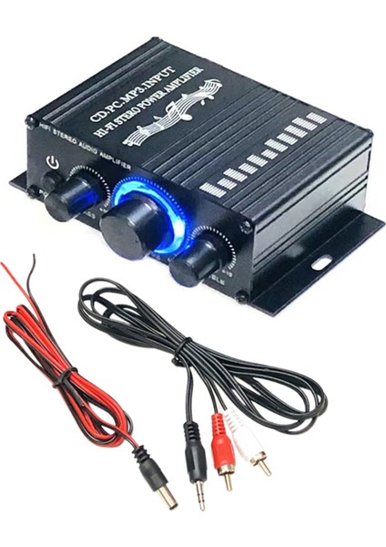 Mini Amplifikatör Hifi Araç Stereo Müzik Alıcısı Fm Mp3 Güç Amplifikatörü (Yurt Dışından)