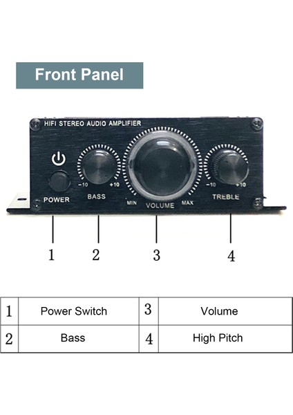 Mini Amplifikatör Hifi Araç Stereo Müzik Alıcısı Fm Mp3 Güç Amplifikatörü (Yurt Dışından) modelleri