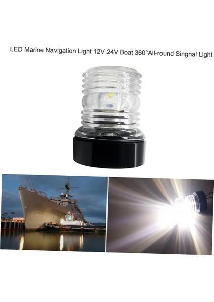 LED Deniz Navigasyon Işığı 12V 24V Tekne 360°ÇOK Yönlü Işık Deniz Tekne Singnal Işığı, Duba, Skeeter, Sürat Teknesi ve Kayık Için Mükemmel (Yurt Dışından) modelleri