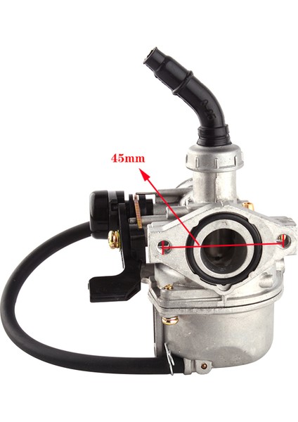 50CC-125CC Dirt Bike Atv Scooter Moped Için Hava Filtreli Yakıt Filtresi ile PZ19 Karbüratör (Yurt Dışından) fırsatları