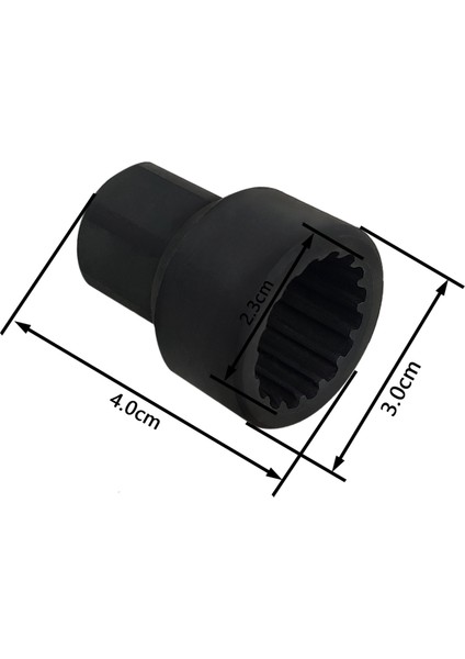 Eksantrik Mili Vanos Soket 1/2in Dr x 22MM 16PT Bmw B38 B48 B58 Motor Için Yedek (Yurt Dışından) fırsatları