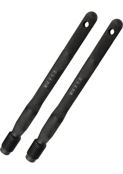 Tekerlek Askısı Hizalama Pimi Kılavuz Aracı Tekerlek Pabucu Cıvatası Otomotiv Mekanik Aracı Tekerlek Montaj Kılavuz Cıvatası Metrik M14 * 1.5 Konu 2 Paket (Yurt Dışından)