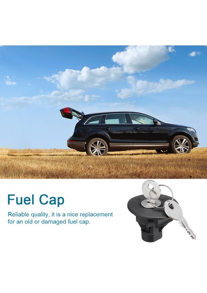 Yakıt Depoları Kilitleme Kapağı Gaz Tankları 2 Anahtarlı Fiş Kapağı 8U5Z9C268B 8U5Z-9C268-B (Yurt Dışından) modelleri
