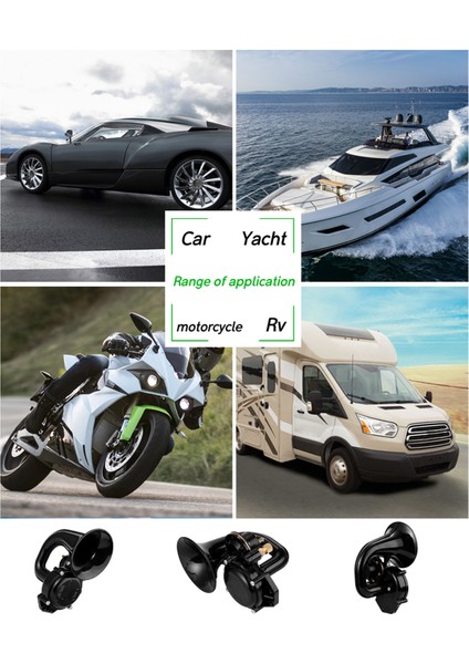 Kamyon 135DB Yüksek Sesle Havalı Korna 12/24 V Superloud Trompet Havalı Korna Elektrikli Vana ile Düz Oto Araç Kamyonları Için (Yurt Dışından) fırsatları