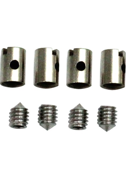 8 Adet Lehimsiz Kablo Nipeller 5mm Gaz Kelebeği Motosiklet Scooter Quad Biçme Makinesi Için (Yurt Dışından)