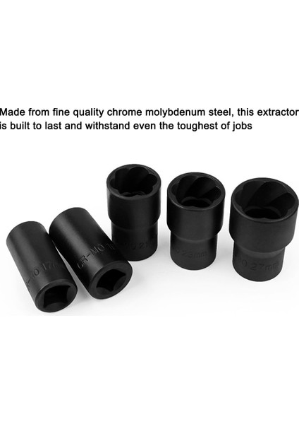 6 Adet Bijon Somunu Sökücü Kiti Kırık Somun Temizleme Aracı Seti Kırık Somun Cıvata Çıkarıcı Pas Hasarlı Sıkışmış Somun Cıvata Çıkarıcı (Yurt Dışından) indirimleri