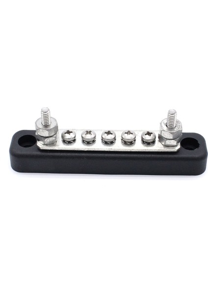 12V / 24V 5 Yollu Güç Dağıtım Barası 4X5MM Çiviler 100A Otomatik Deniz Teknesi Için Anma (Yurt Dışından)