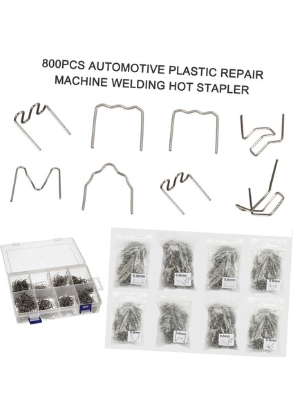 800PCS Otomotiv Plastik Tamir Makinesi Kaynak Sıcak Zımba Tüm Arabalar (Yurt Dışından) fırsatları