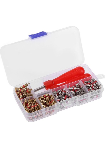 242 Adet Universal Araç Klima R134A Vana Çekirdekleri Vana Sökücü Onarım Aracı Kiti (Yurt Dışından) fiyatları