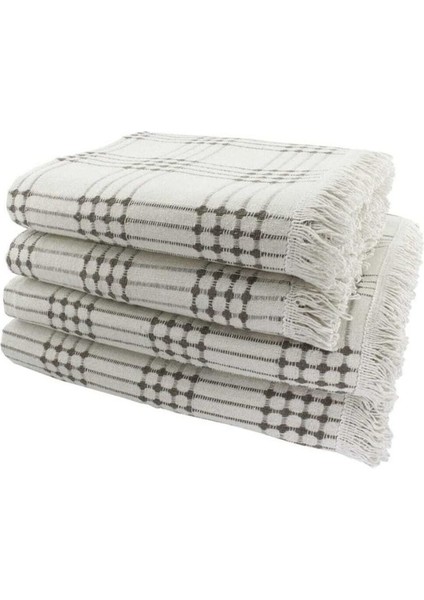 Pamuklu Buldan Işi Çekyat Örtüsü 180 x 400 cm