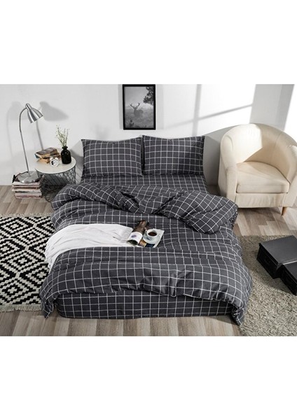 Miss Linda Home Pamuklu Çift Taraflı Çift Kişilik Nevresim Takımı