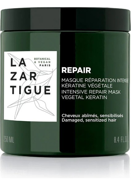 J.F Lazartigue Lazartigue Repair Onarıcı Vegan Saç Maskesi 250 Ml