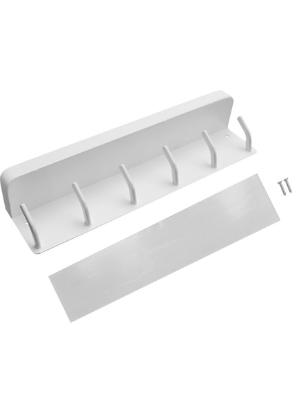 Kancalar Duvara Montaj ve Duvar Dekoratif Için Anahtar Tutucu, Giriş Yolu Çamur Odası, Koridor, Mutfak, Ofis Beyaz Için Anahtarlık Organizatör (Yurt Dışından) fiyatları