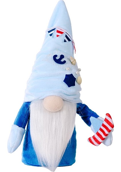 Okyanus Festivali Gnome Neyse Ki Okyanus Yüzü Olmayan Bebek Denizcilik Gnome Dekor Ev Süsleme Düğün Dekorasyon, B (Yurt Dışından)