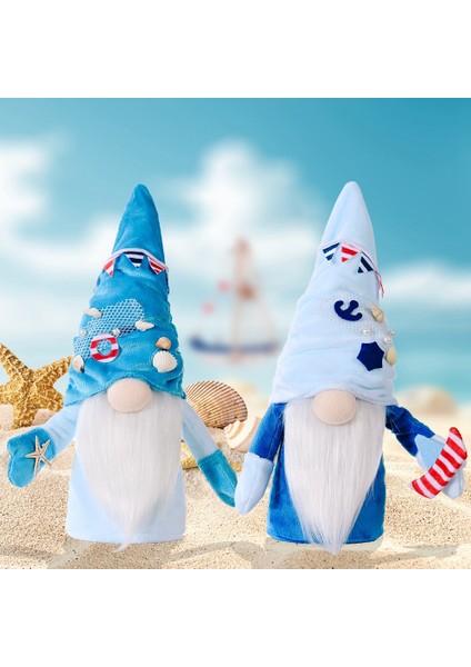 Okyanus Festivali Gnome Neyse Ki Okyanus Yüzü Olmayan Bebek Denizcilik Gnome Dekor Ev Süsleme Düğün Dekorasyon, B (Yurt Dışından) fiyatları