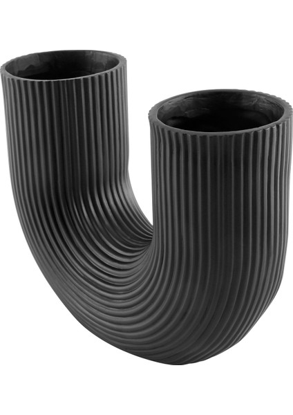 U Şekli Vazo Estetik Çiçek Vazo Modern Kurutulmuş Çiçekler Reçine Saksı Cachepot Çiçekler Ofis Ev Dekorasyon Için B (Yurt Dışından) fiyatları