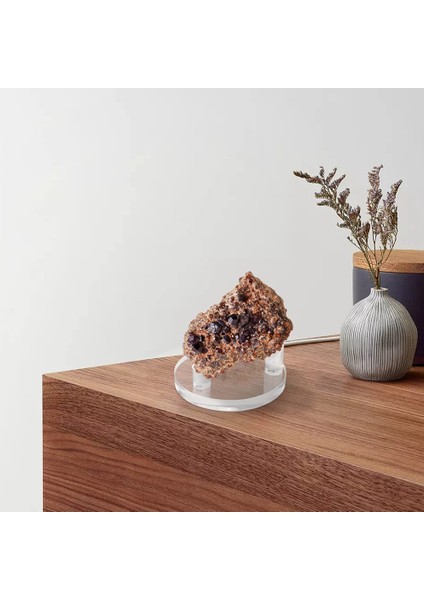 4 Paket 1.9 Inç Kaya Teşhir Standı, Kayalar Için Üç Mandallı Kare Akrilik Teşhir Standları, Mineral Levha, Kristal (Yurt Dışından) indirimleri