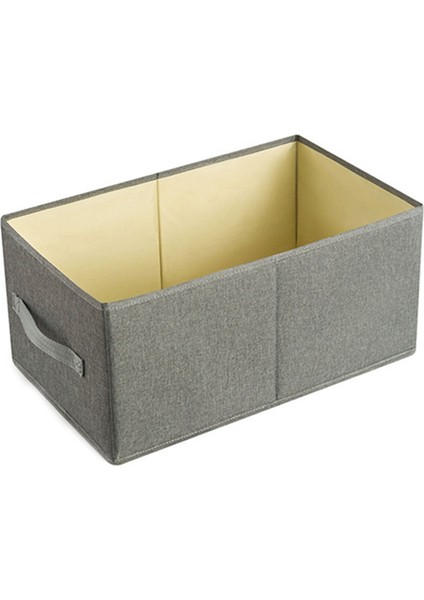 Giysi Saklama Kutusu Kumaş Kapaksız Çekmece Dolap Katlanır Pamuk Keten Bitirme Kutusu Yurdu Ev Saklama Kutusu (Yurt Dışından)