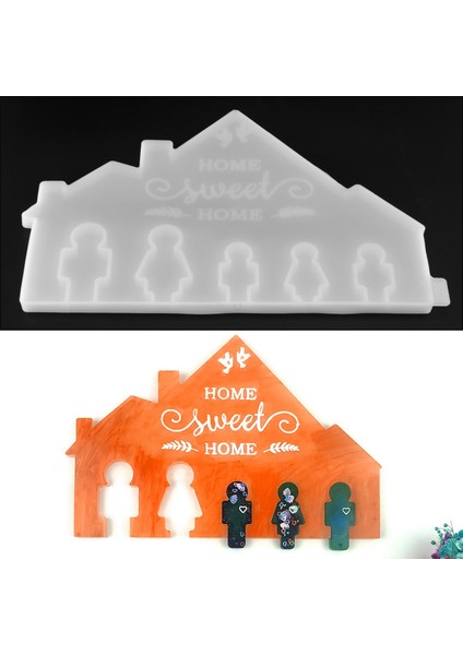 2 Adet Giriş Anahtar Askısı Epoksi Reçine Kalıp Dıy Kanca Kapı Duvar Asılı Raf Askı Kancası Depolama Rafı Silikon Kalıp (Yurt Dışından) indirimleri