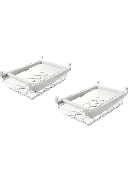 Buzdolabı Için Yumurta Tutucu, Buzdolabı Için Yumurta Saklama Çekmecesi, Mini Buzdolabı Çekmece Düzenleyici Yumurta Tepsilerini Çıkarın (Yurt Dışından)