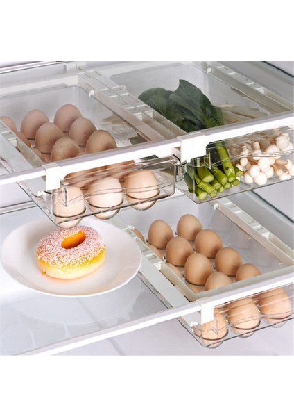 Buzdolabı Için Yumurta Tutucu, Buzdolabı Için Yumurta Saklama Çekmecesi, Mini Buzdolabı Çekmece Düzenleyici Yumurta Tepsilerini Çıkarın (Yurt Dışından) indirimleri