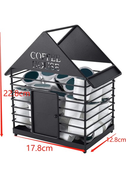 Kahve Pod Tutucu, K Bardak Tutucu Kahve Pod Tutucular Espresso Kapsül Tutucu Için Kahve Pod Organizatör Kahve Evi (Yurt Dışından) fiyatları