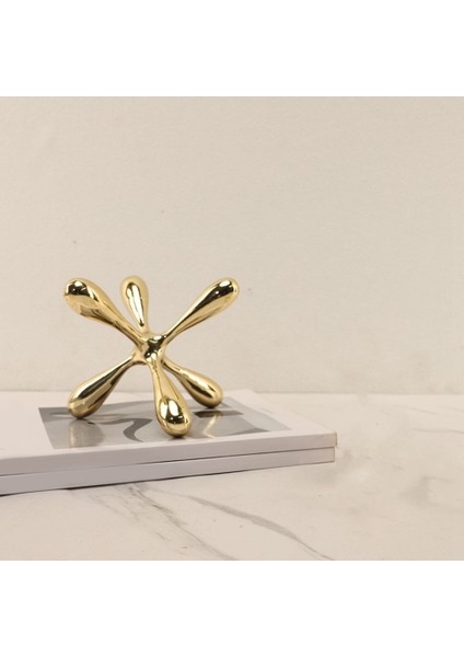 Basit Saf Bakır Altıgen El Sanatları Süsler Oturma Odası Tv Dolabı Kitaplık Modeli Odası Ev Yüksek Dereceli Süslemeleri (Yurt Dışından)
