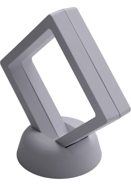 Para Teşhir Kutusu - 30'lu Set 3D Yüzer Çerçeve Ekran Tutucu, Madalyon, Takı, Beyaz, 2,75 x 2,75 x 0,75 Inç (Yurt Dışından)