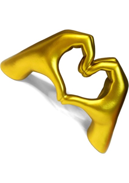 Kalp Eller Heykel Altın Dekor Oturma Odası Yatak Odası Daire Kitaplık Masa, Estetik Romantik Heykeller Dekor (Yurt Dışından) fiyatları