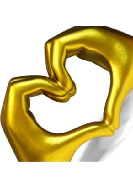 Kalp Eller Heykel Altın Dekor Oturma Odası Yatak Odası Daire Kitaplık Masa, Estetik Romantik Heykeller Dekor (Yurt Dışından) fırsatları