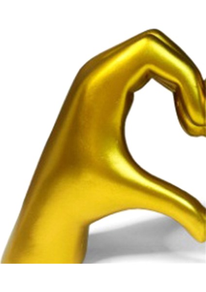 Kalp Eller Heykel Altın Dekor Oturma Odası Yatak Odası Daire Kitaplık Masa, Estetik Romantik Heykeller Dekor (Yurt Dışından) indirimleri