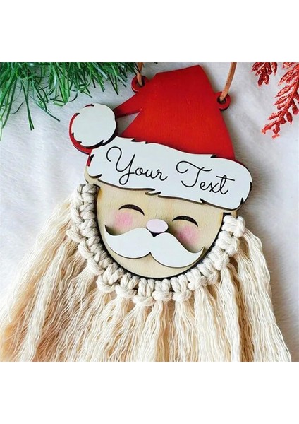 Adet Süslemeleri Noel Baba, Noel Baba Noel Üç Boyutlu Kolye, Noel Ev Dekoru (Noel Baba, M) (Yurt Dışından)