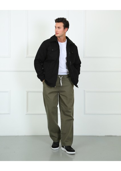 Erkek    Pantolon Baggy Plus 719-01 Khaki