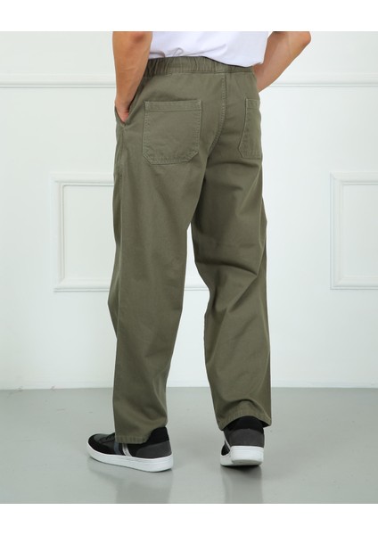 Erkek    Pantolon Baggy Plus 719-01 Khaki