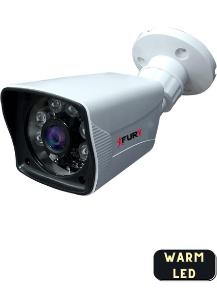 2 Kameralı 5mp Lensli 1080P 2mp Görüntü 6 Atom Gece Görüşlü FullHd Güvenlik Kamerası 5525A 500GB