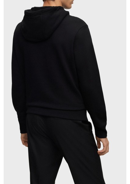 Degrade Logolu Pamuklu Kapüşonlu Regular Fit Sweat Erkek Sweat 50499560 001