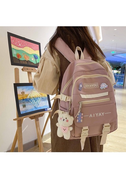 Baırang Büyük Kapasiteli Sırt Çantası Öğrenci Okul Çantası (Yurt Dışından) modelleri