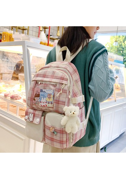 Baırang Beş Parçalı Büyük Kapasiteli Öğrenci Okul Çantası Seti (Yurt Dışından) fiyatları