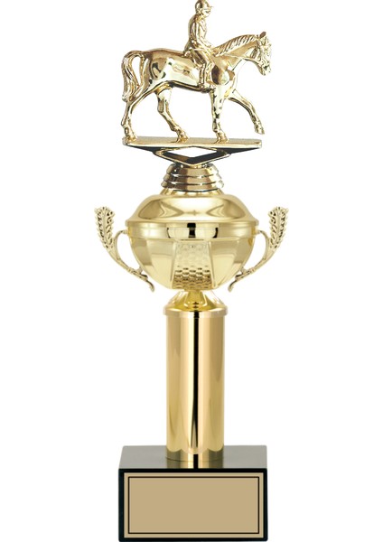 - Figürlü Kupalar - At / Binici Figürlü Kupalar FG-048 C - 38 cm