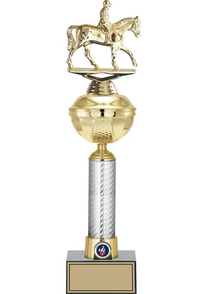 - Figürlü Kupalar - At / Binici Figürlü Kupalar FG-057 A - 45 cm